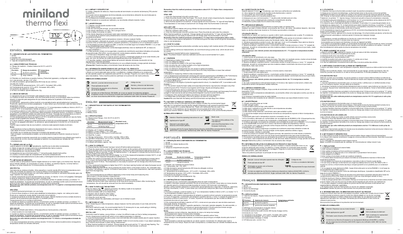 First page image of the manual for Thermoflexi