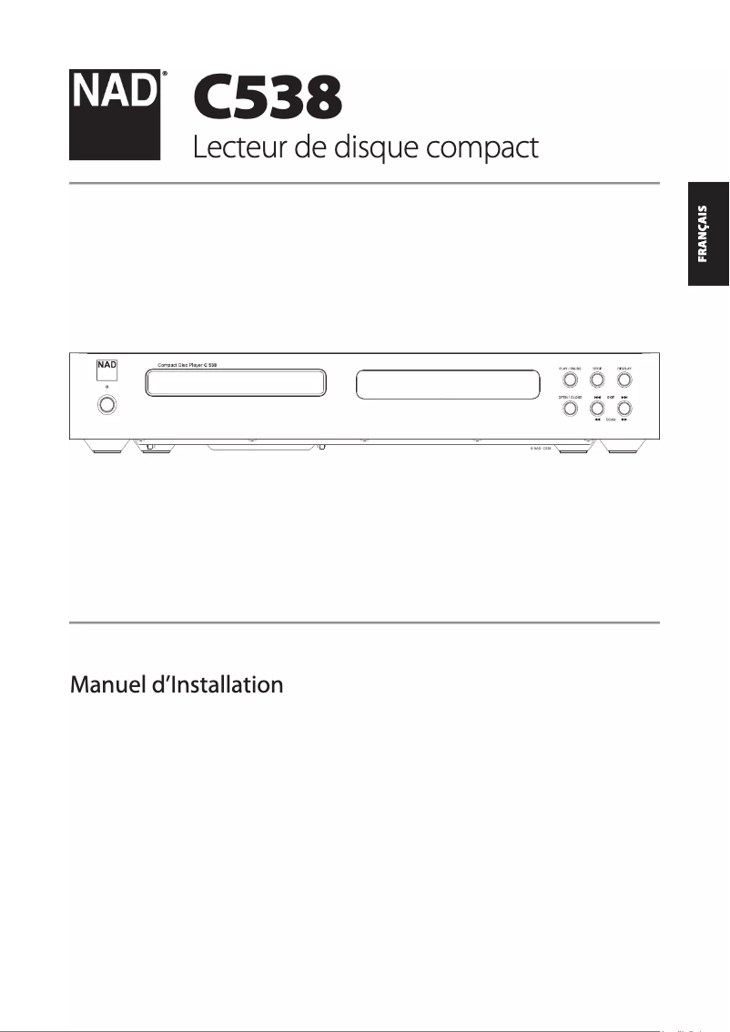 First page image of the manual for C 538