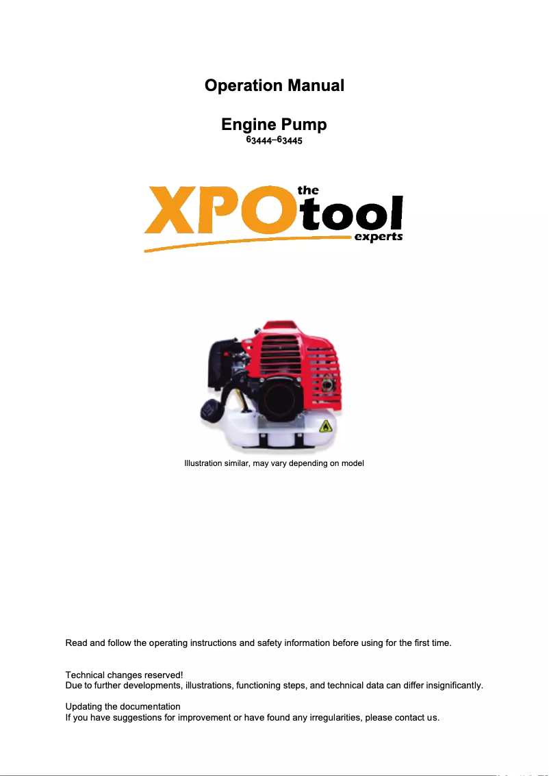 Page 1 of the manual User Manual WilTec 63445