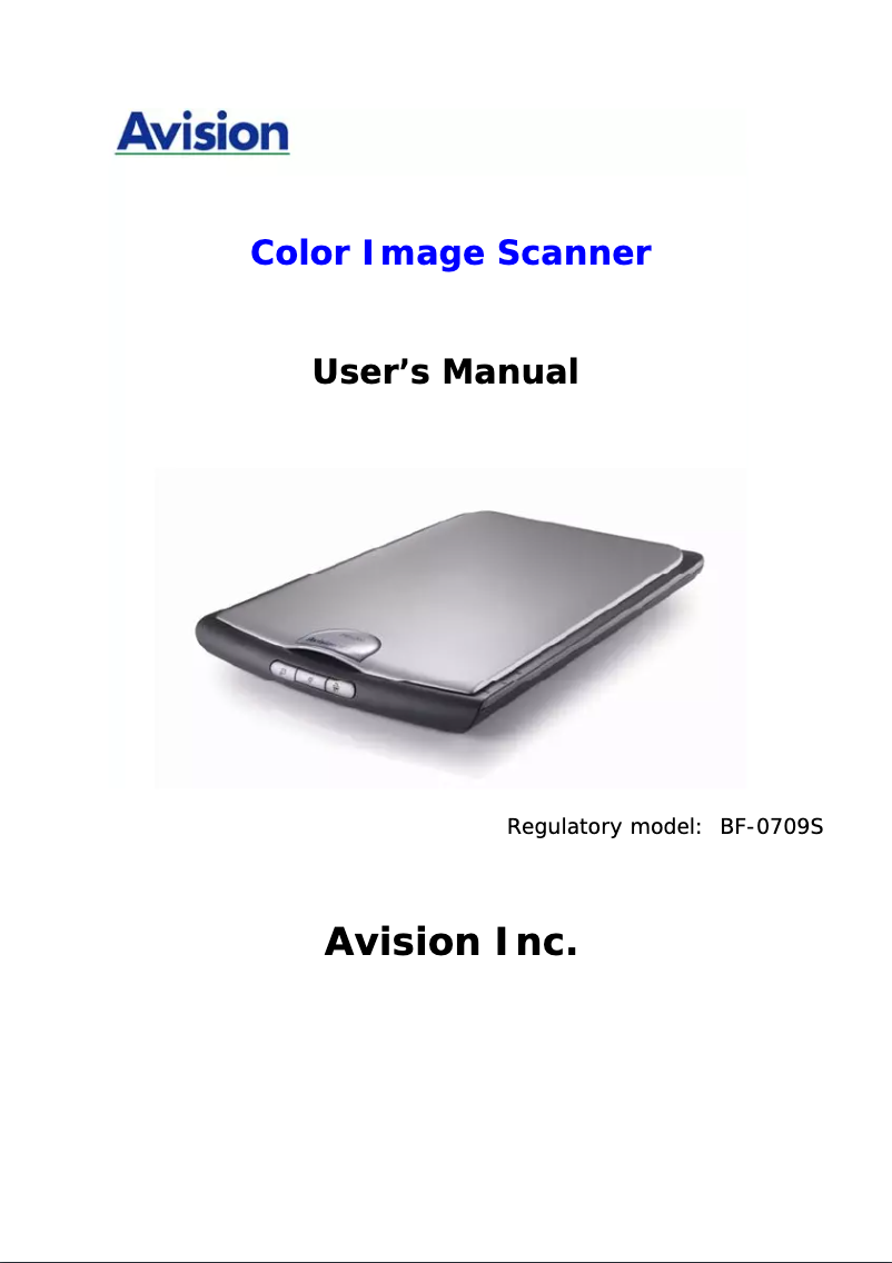 First page image of the manual for FB1200