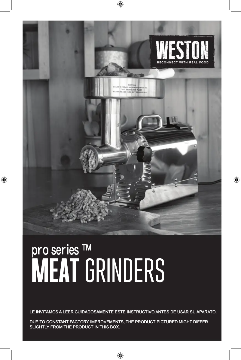 Page 1 of the manual User Manual Weston Pro Series 10-1201-W