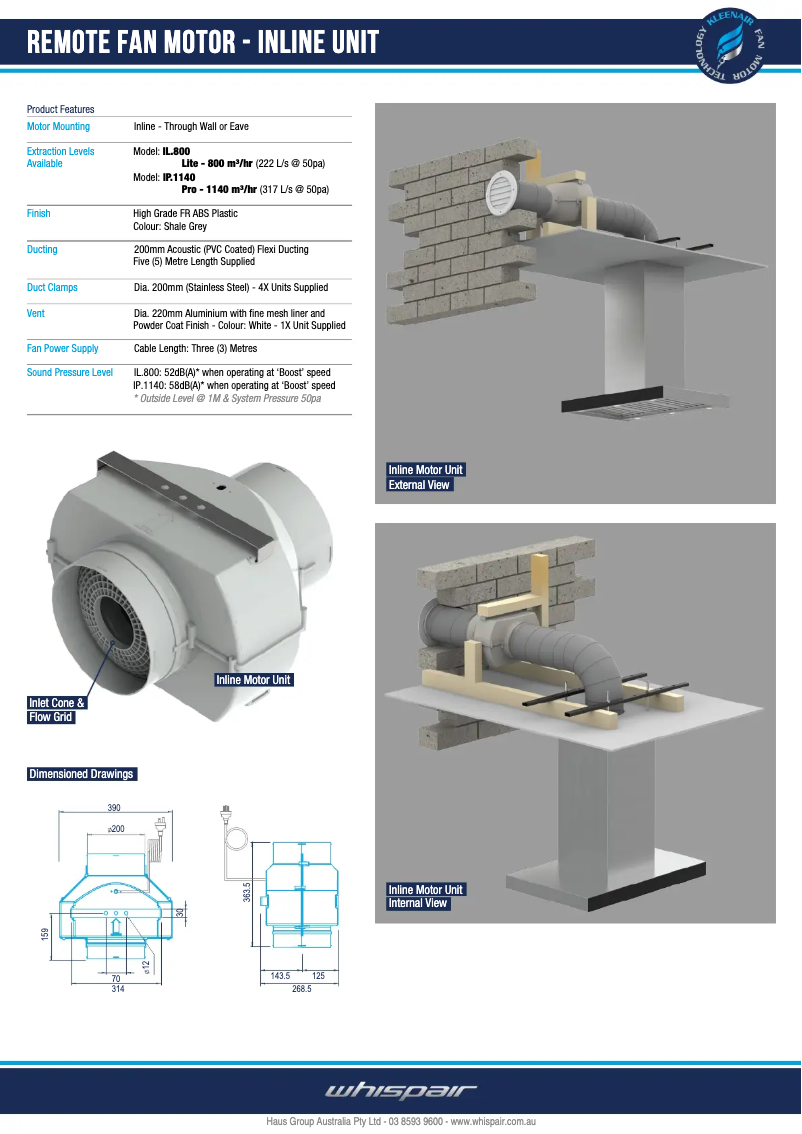 First page image of the manual for X7P04W5.IP