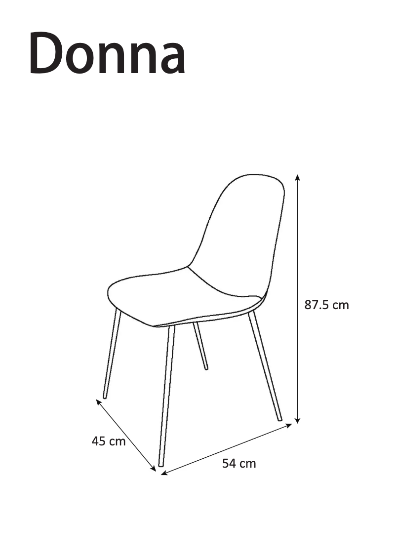 Page 1 of the manual User Manual Mio Donna