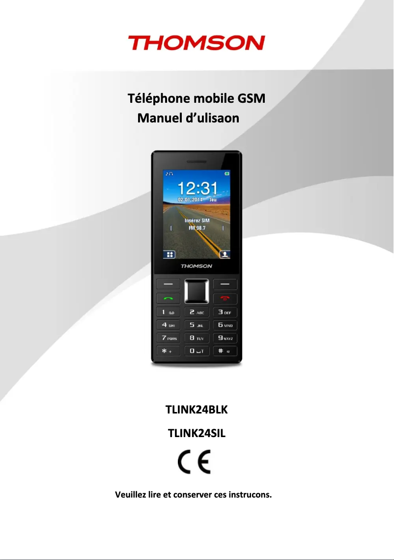 First page image of the manual for Tlink 24