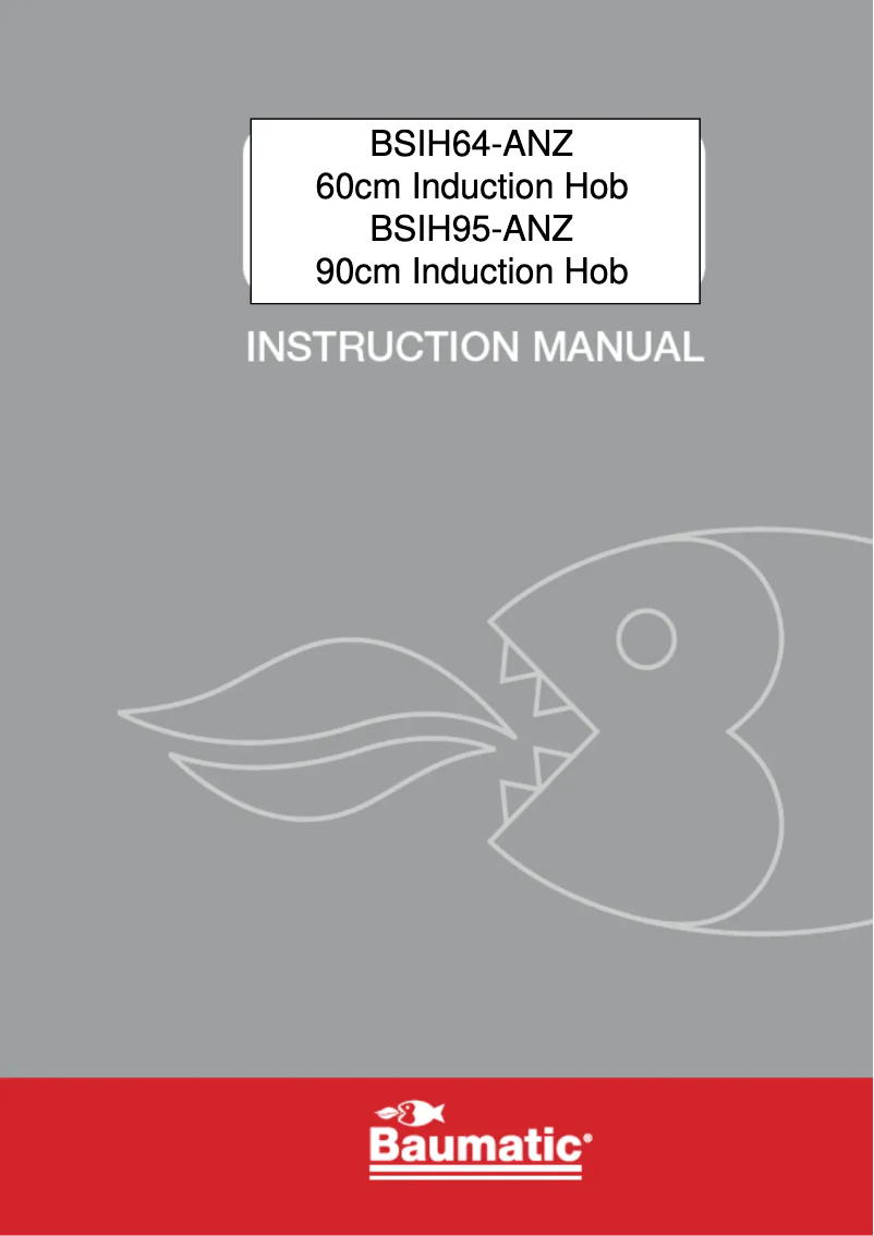 Page 1 of the manual User Manual Baumatic BSIH95