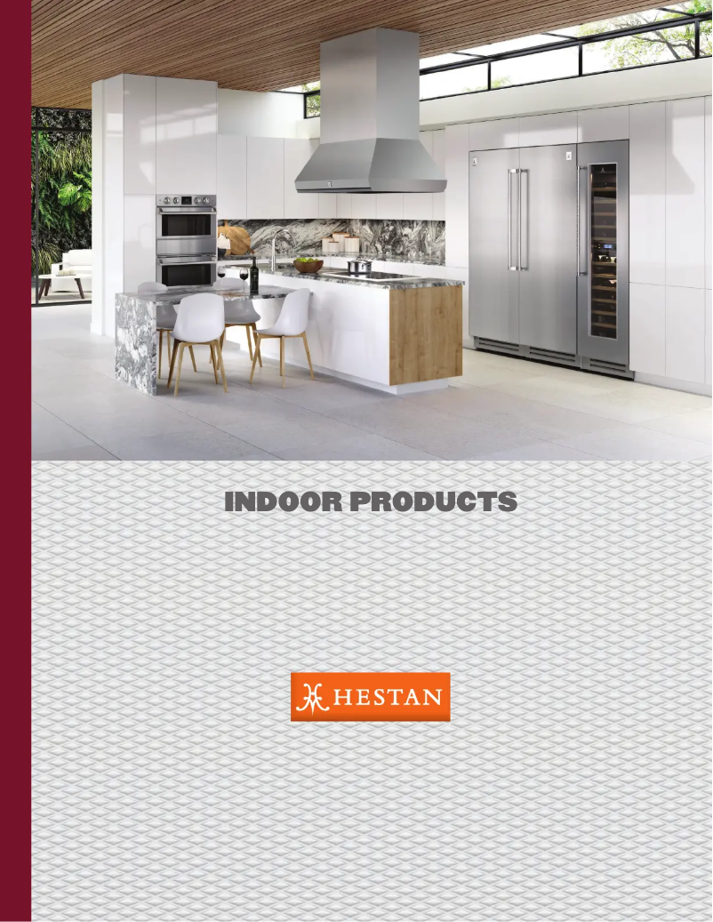 Page 1 of the manual Brochure Hestan GRFR24