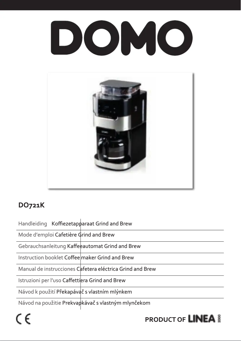 Page 1 of the manual User Manual Domo DO721K