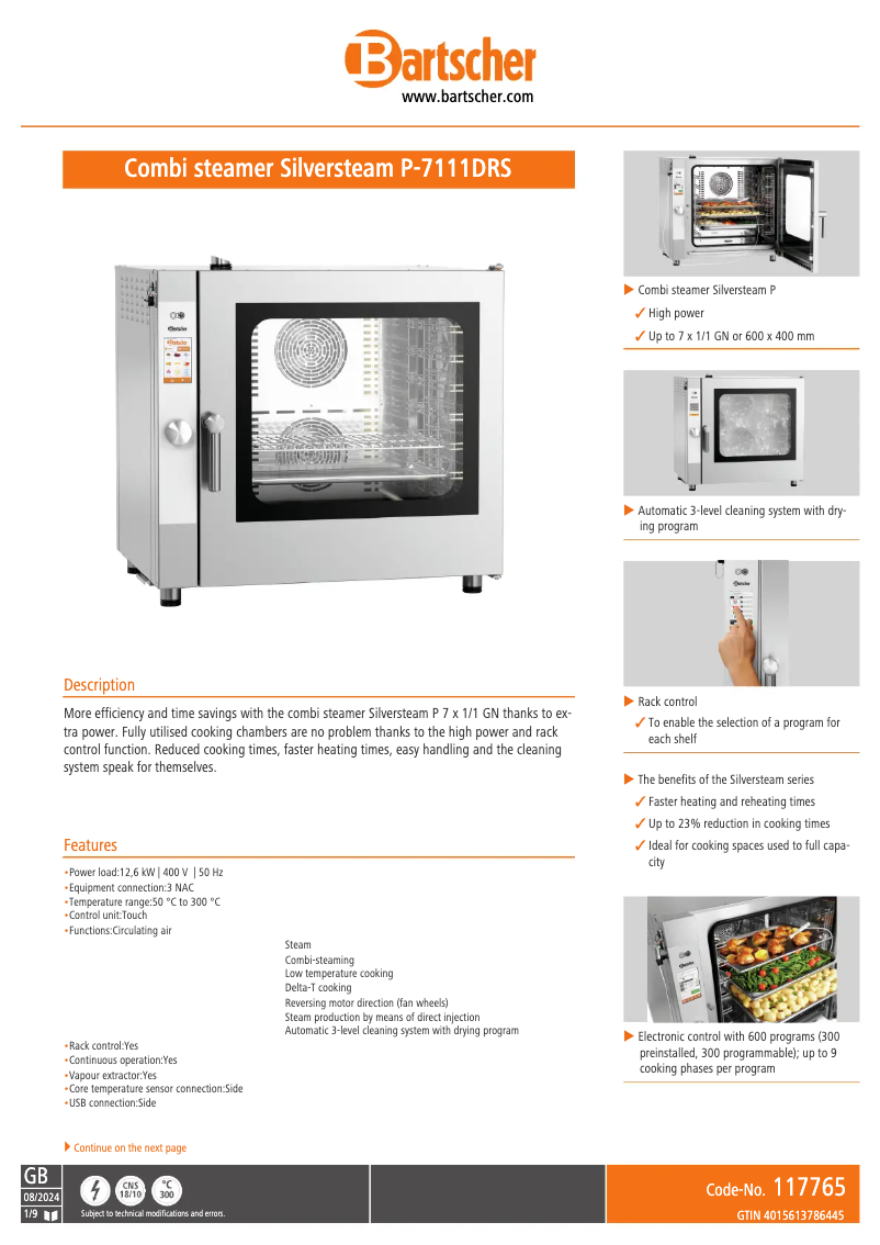 First page image of the manual for 117765