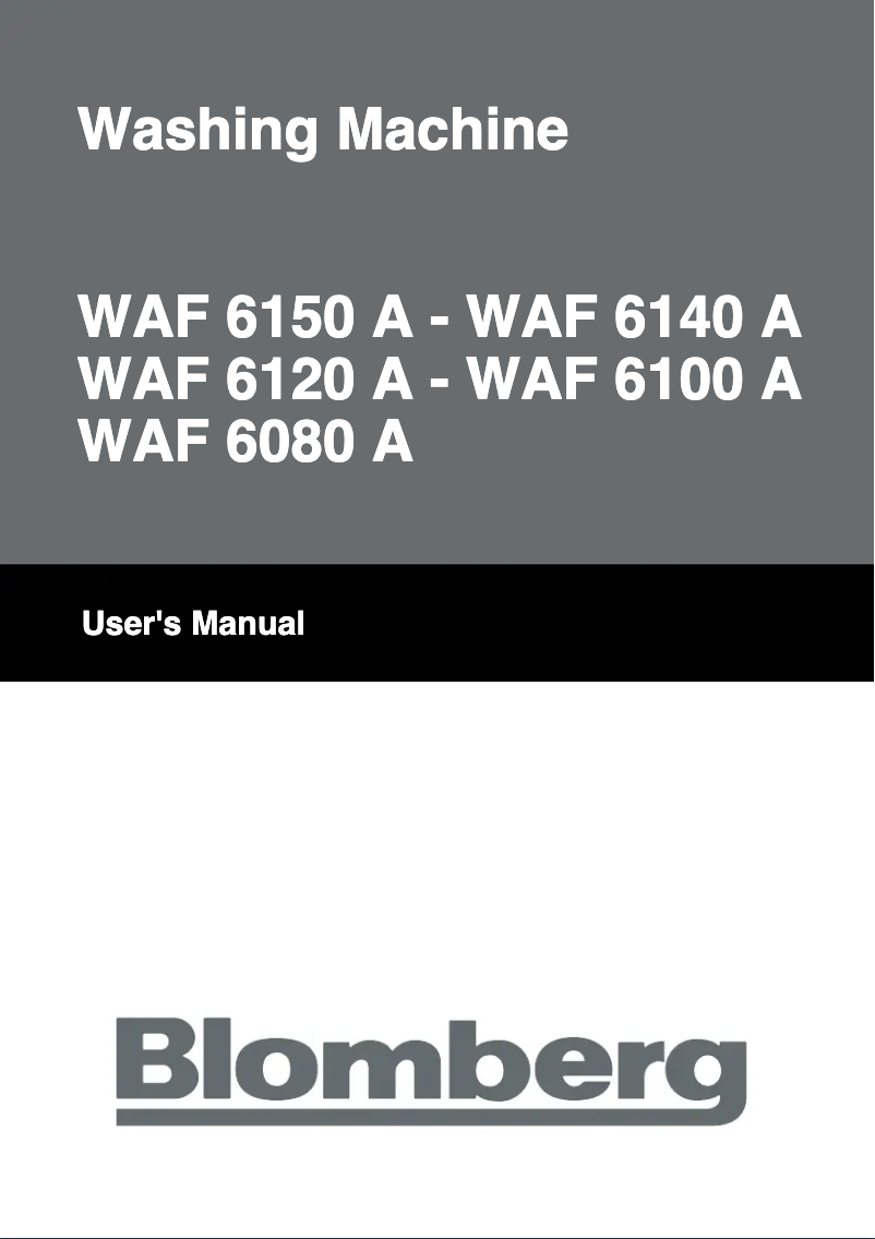 First page image of the manual for WAF 6080 A