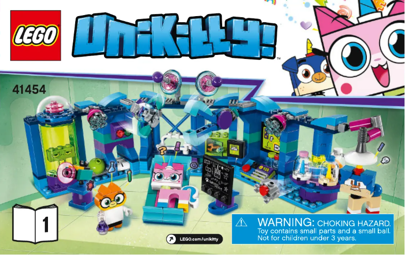 First page image of the manual for Unikitty 41454