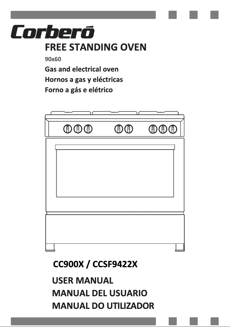 First page image of the manual for CCSF9422X