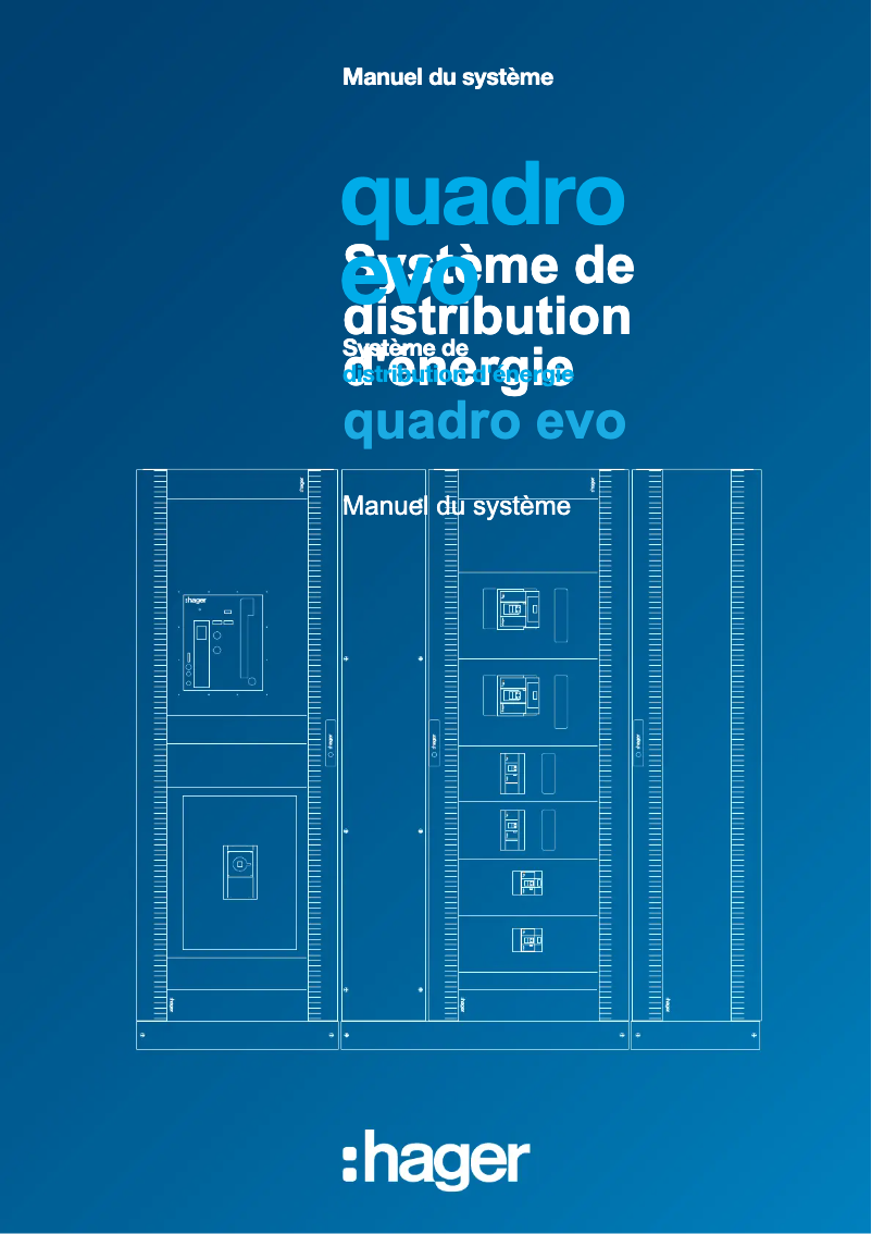 Page 1 of the manual Brochure Hager FN297E