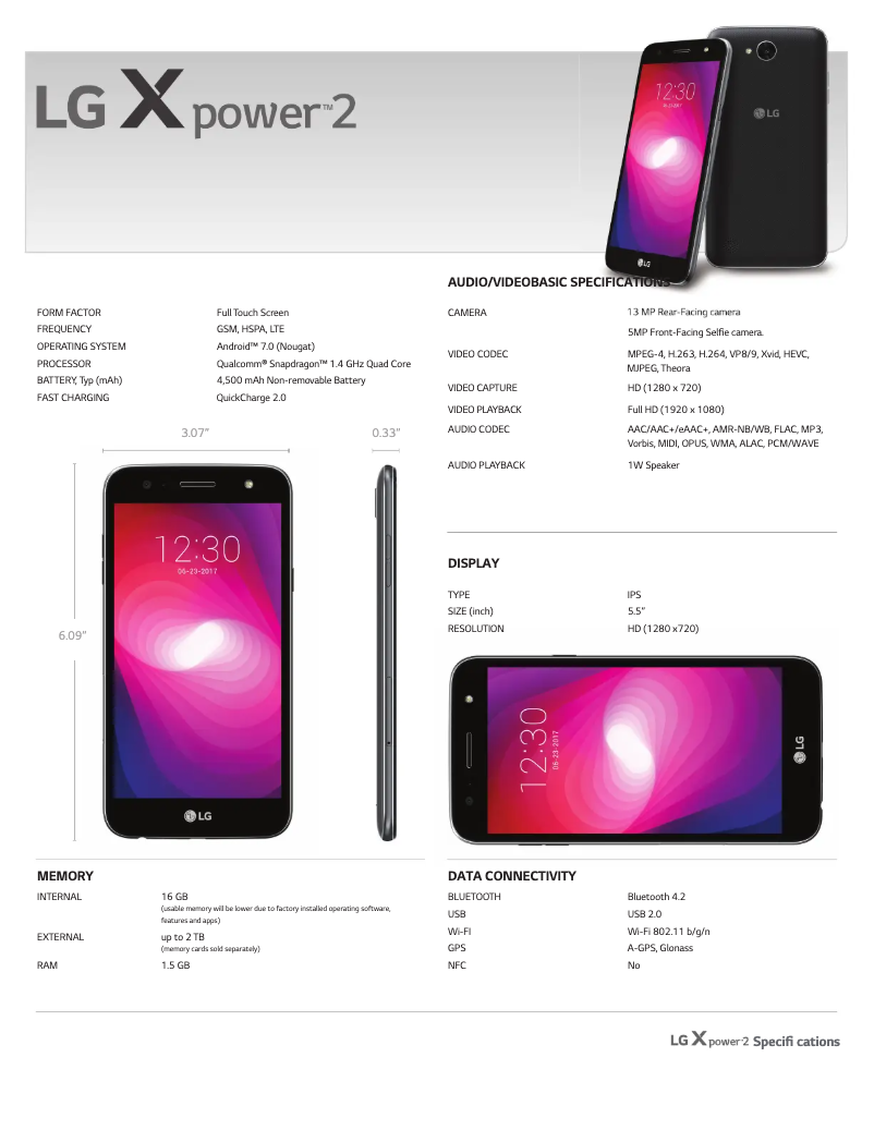 First page image of the manual for M320G