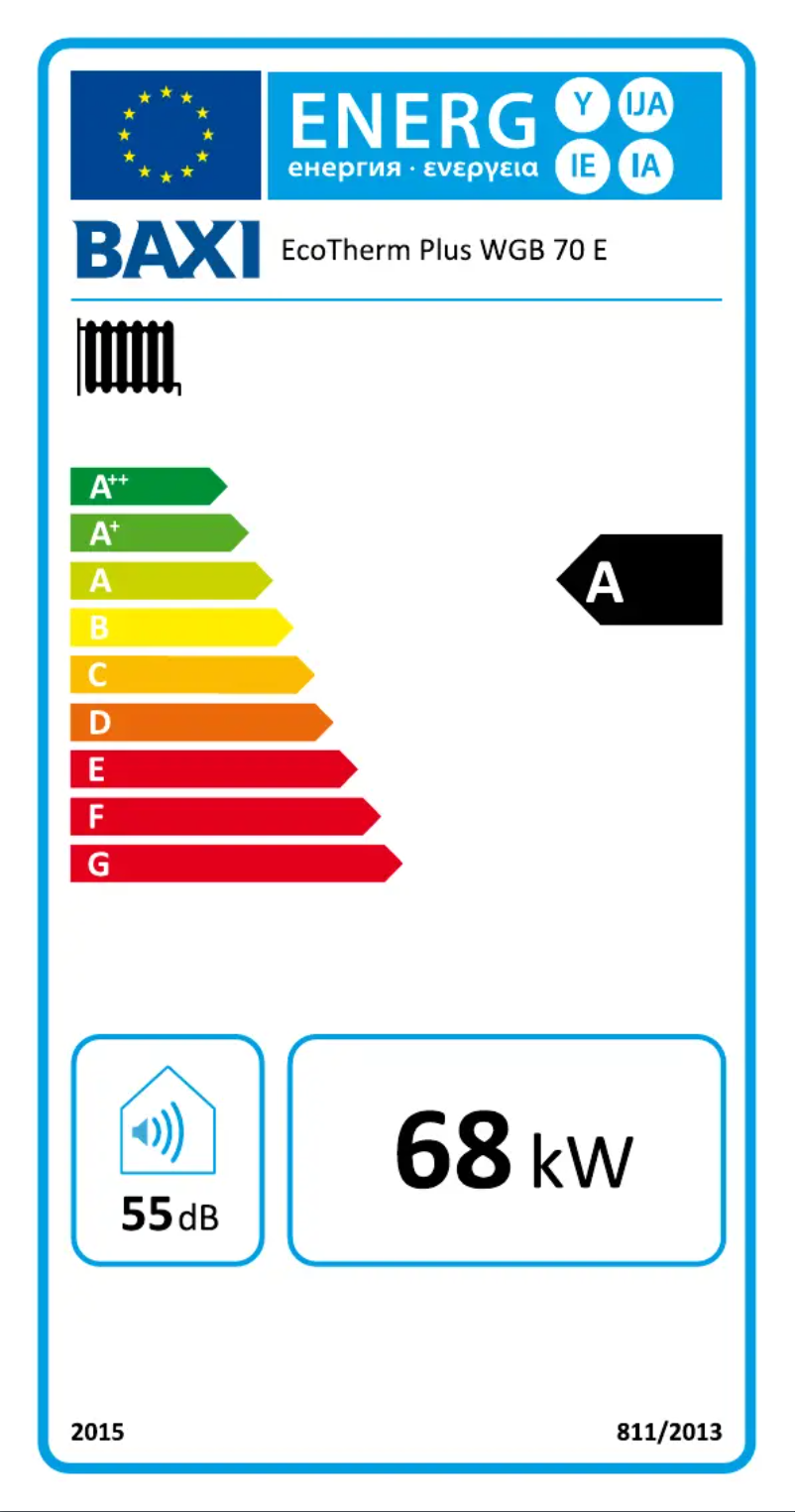 First page image of the manual for 70