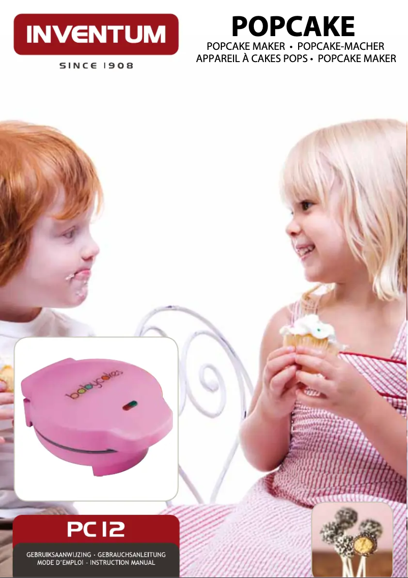 Page 1 of the manual User Manual Inventum Popcake PC12