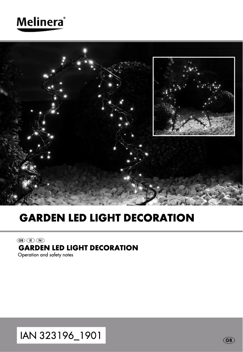 First page image of the manual for HG05474