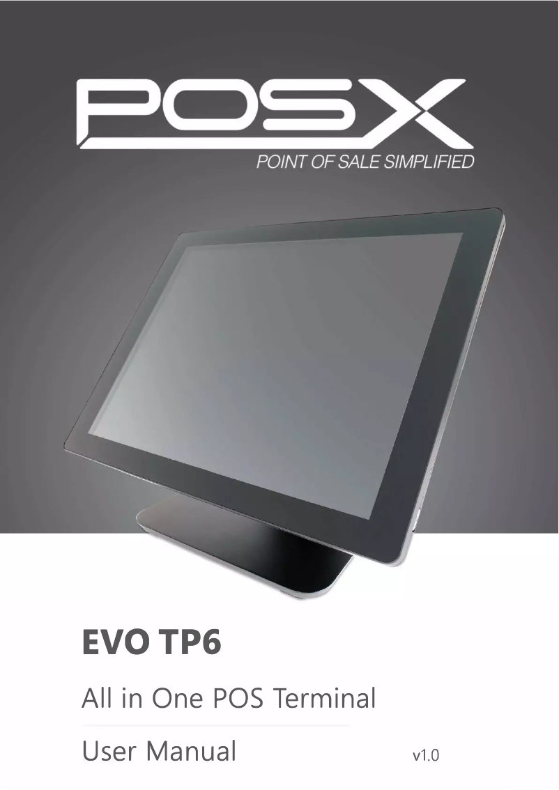 Image de la première page du manuel de l'appareil EVO-BR6