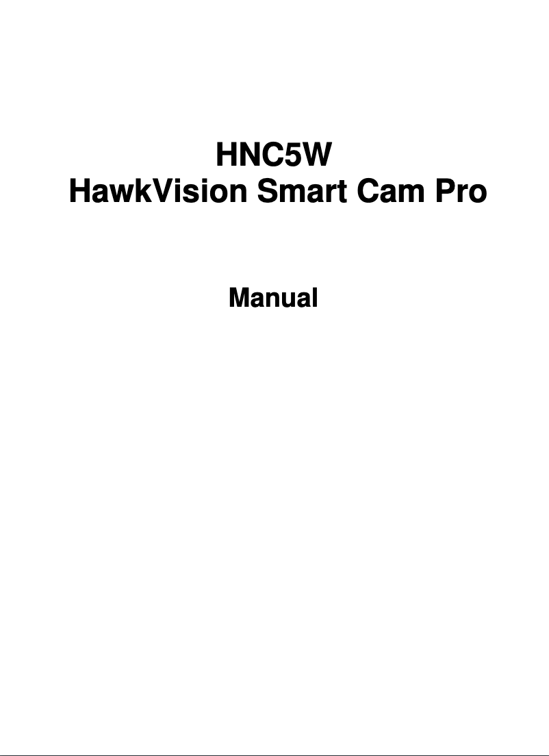Page 1 de la notice Manuel utilisateur Hawking Technologies HNC5W