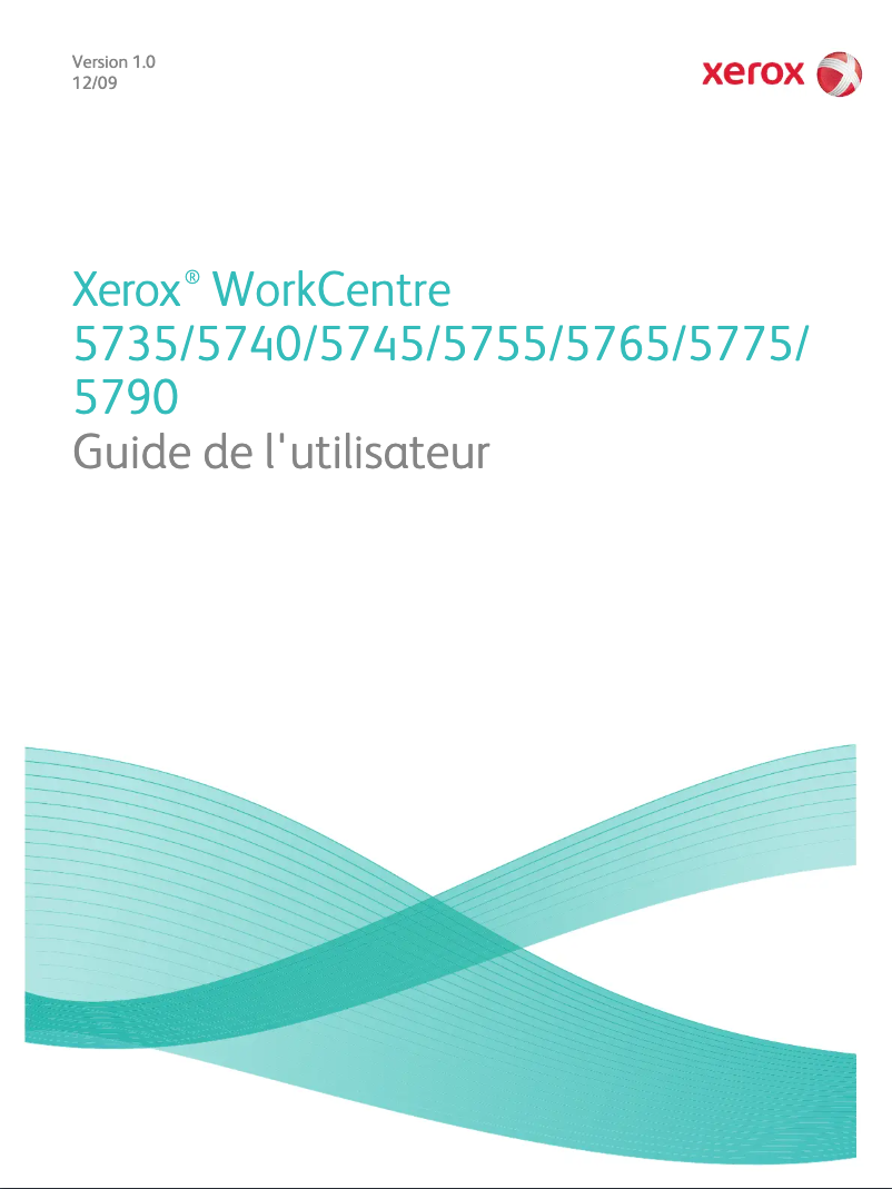 First page image of the manual for WorkCentre 5740V_A