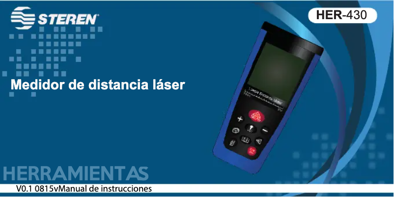 First page image of the manual for HER-430