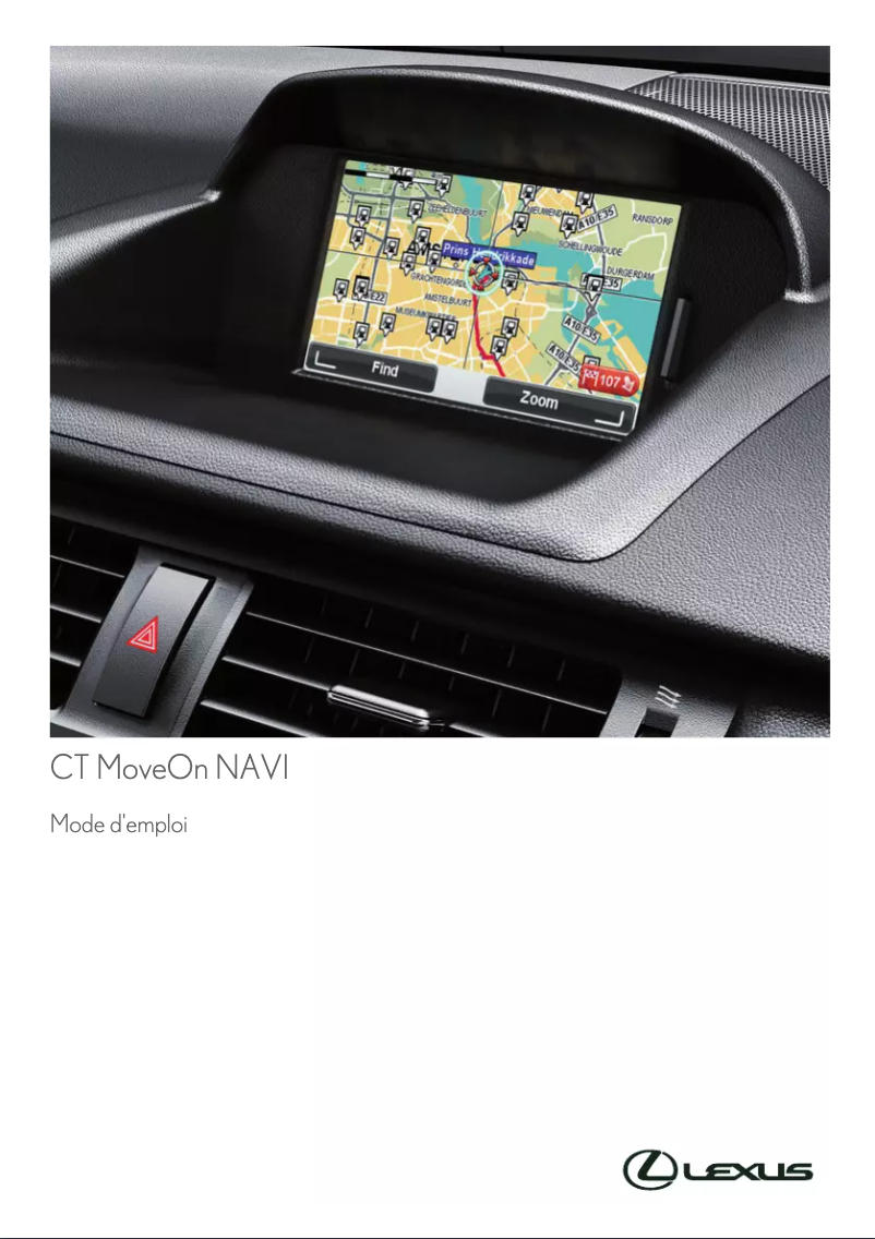 First page image of the manual for Lexus CTMoveOn