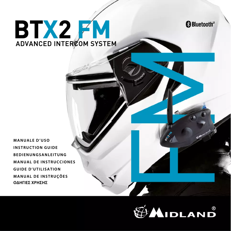 First page image of the manual for BTX2 FM