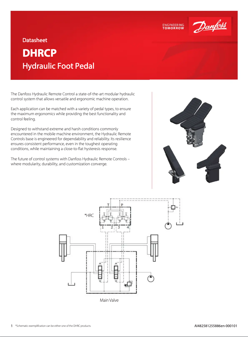 First page image of the manual for DHRCP