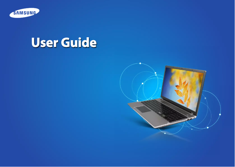 First page image of the manual for 5 Series NP550P7C