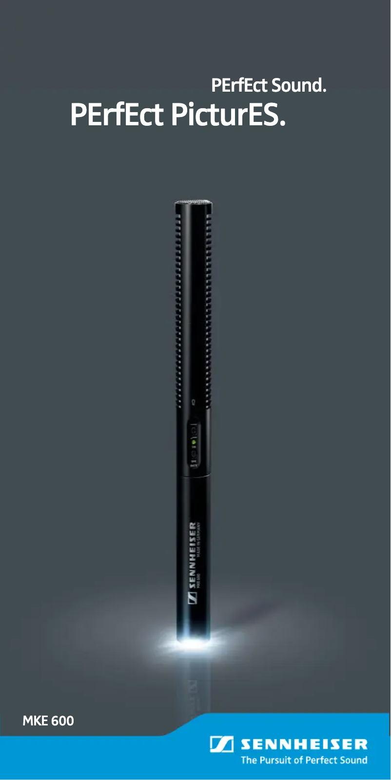 First page image of the manual for MKE 600