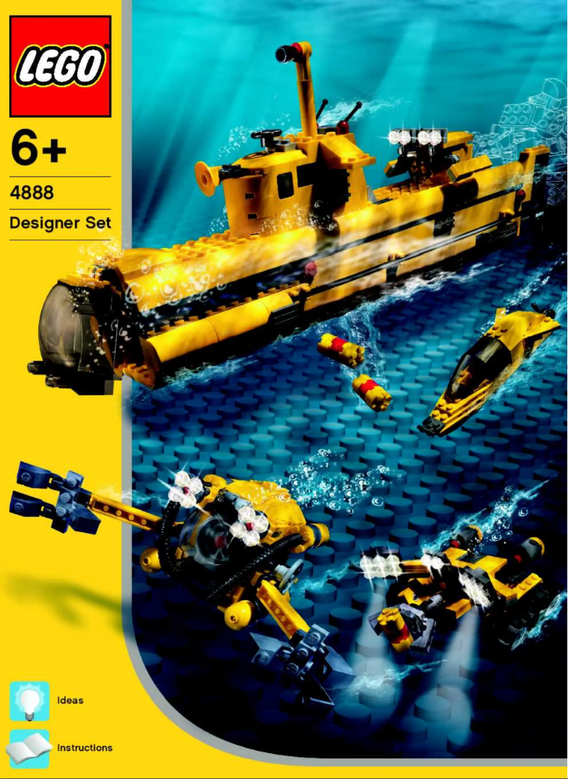 First page image of the manual for Sea Explorers
