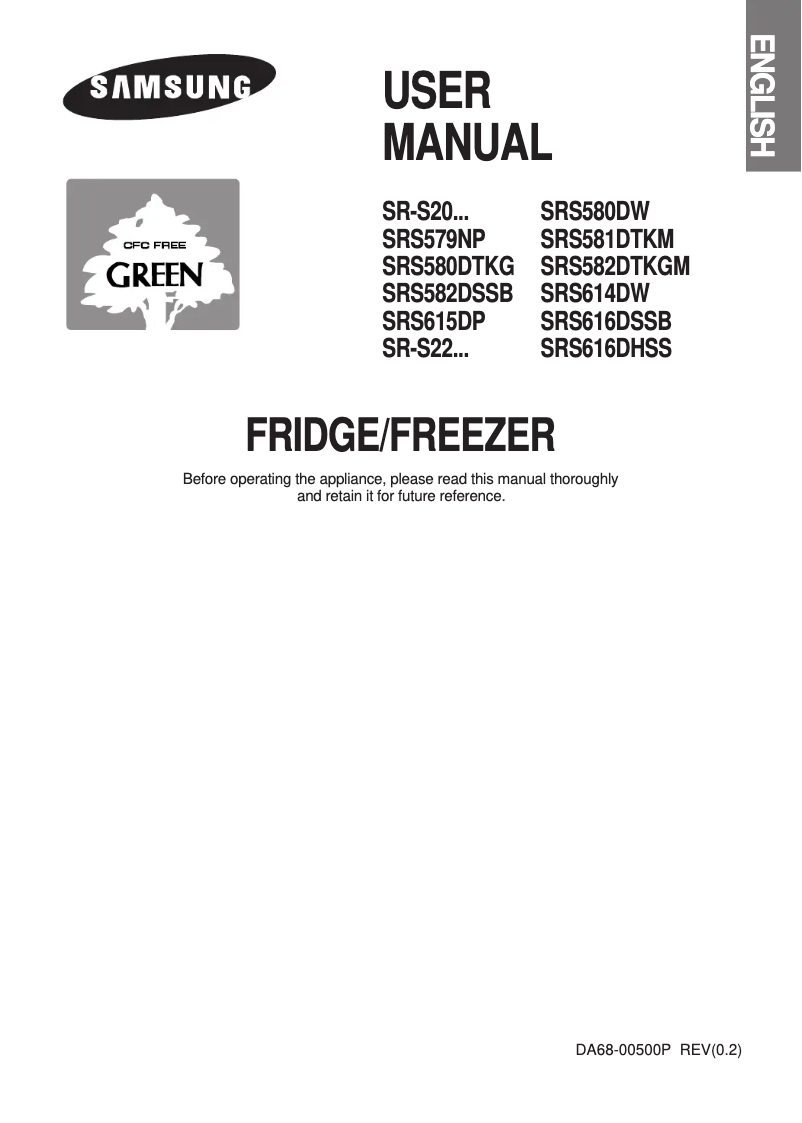 Page 1 of the manual User Manual Samsung SR-S2028CSS