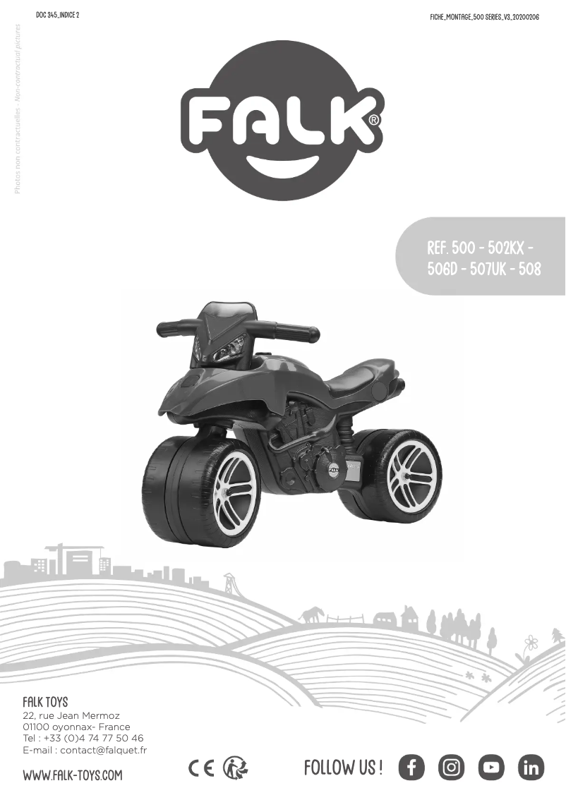 First page image of the manual for 808-042