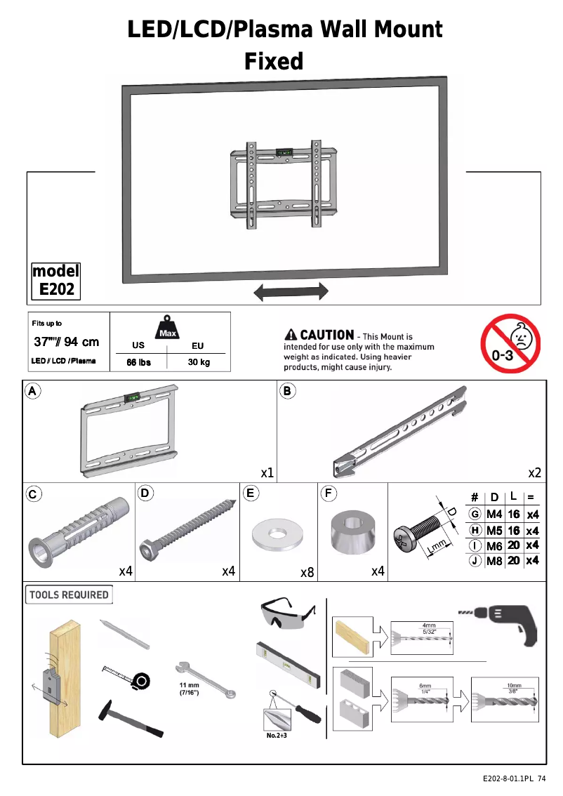 Page 1 of the manual User Manual Barkan E202