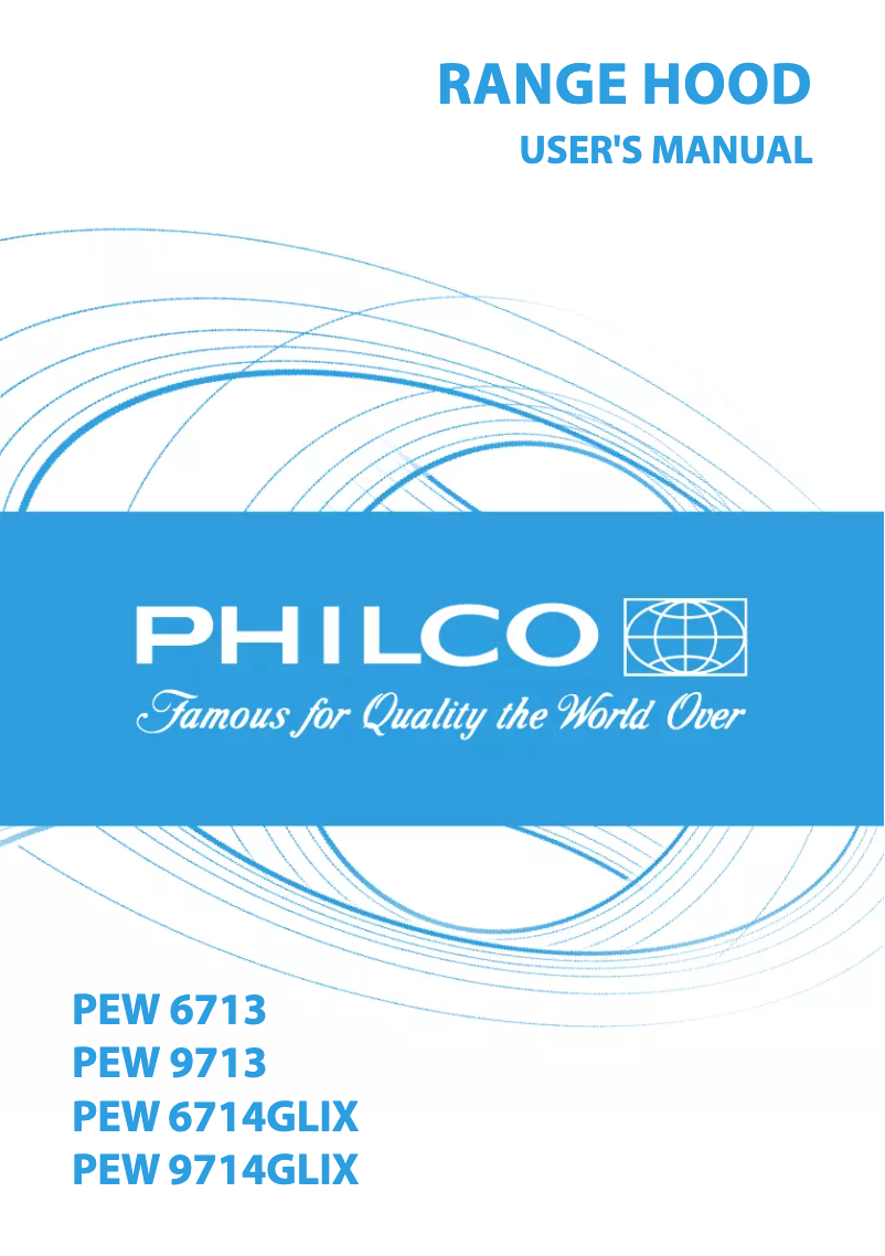 First page image of the manual for PEW 9713