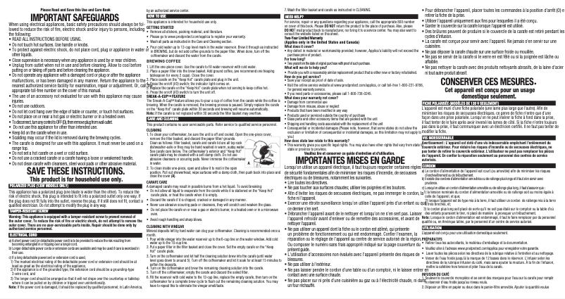 First page image of the manual for DCM2000BC