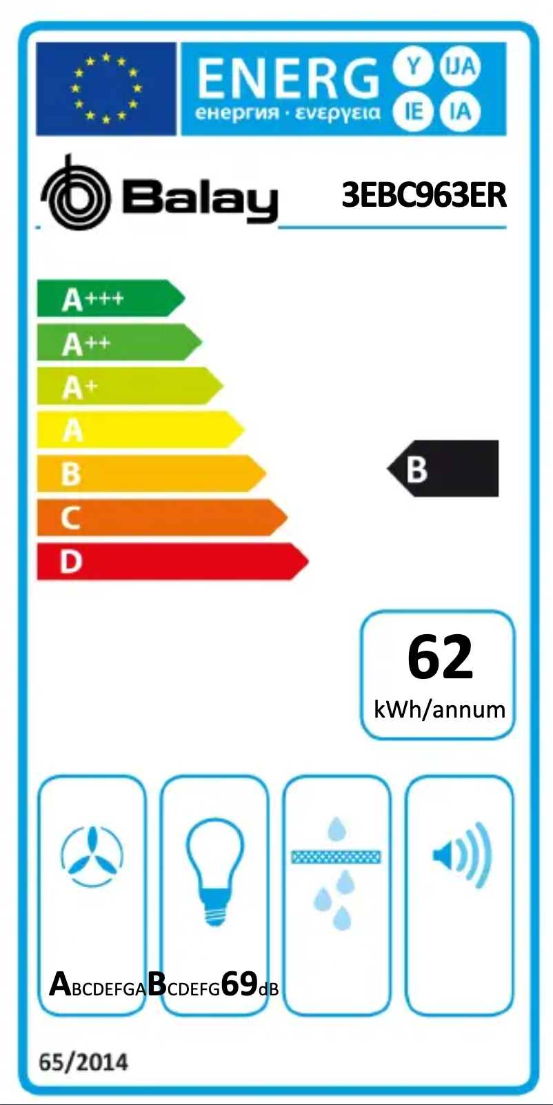 First page image of the manual for 3EBC963ER