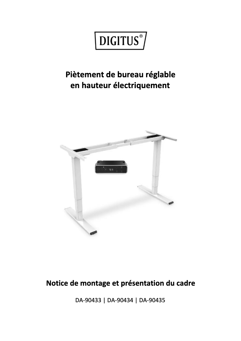 First page image of the manual for DA-90435