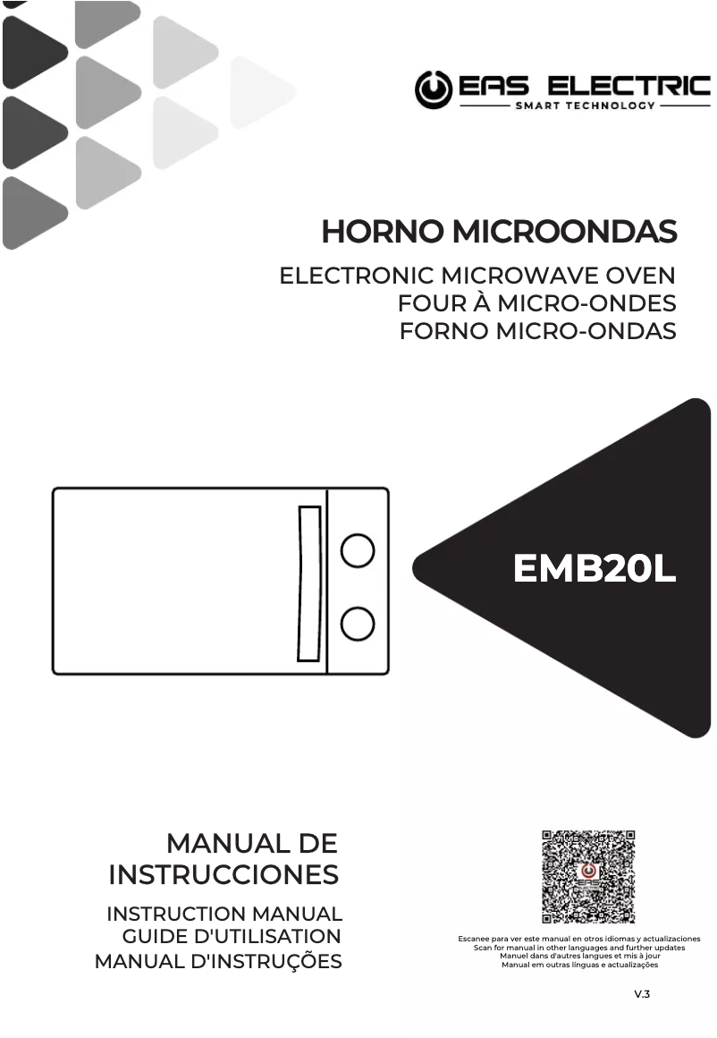 Page 1 of the manual User Manual EAS Electric EMB20L