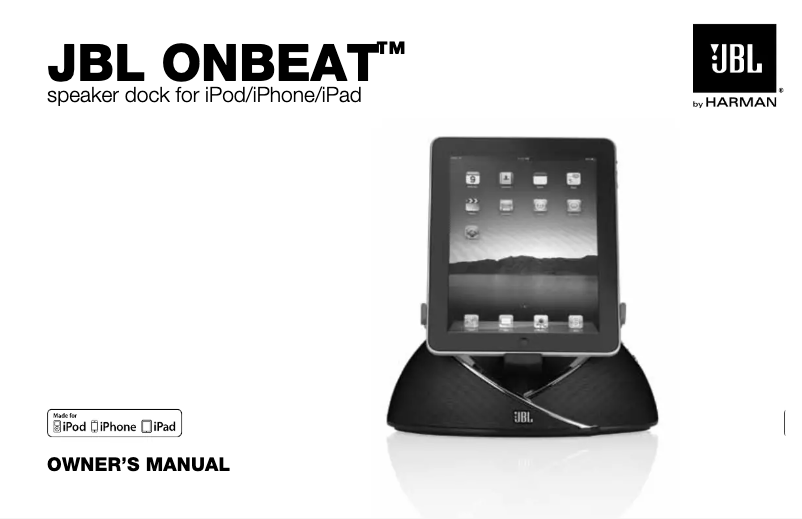 First page image of the manual for OnBeat