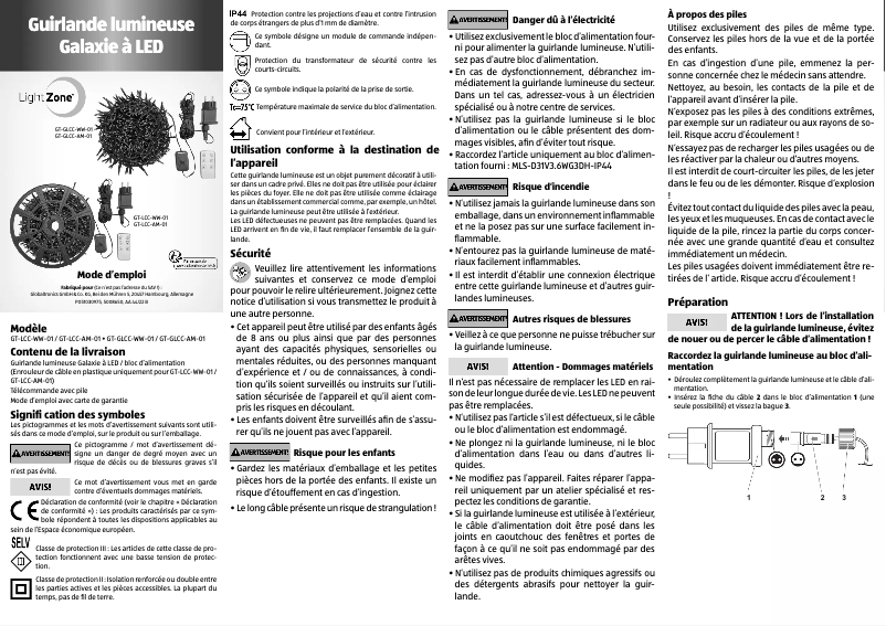 First page image of the manual for GT-GLCC-AM-01