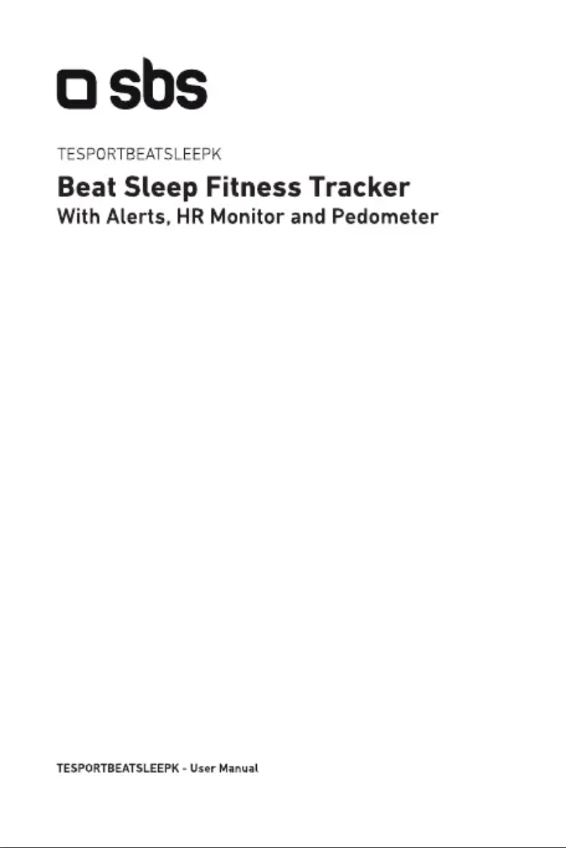 First page image of the manual for Beat Sleep