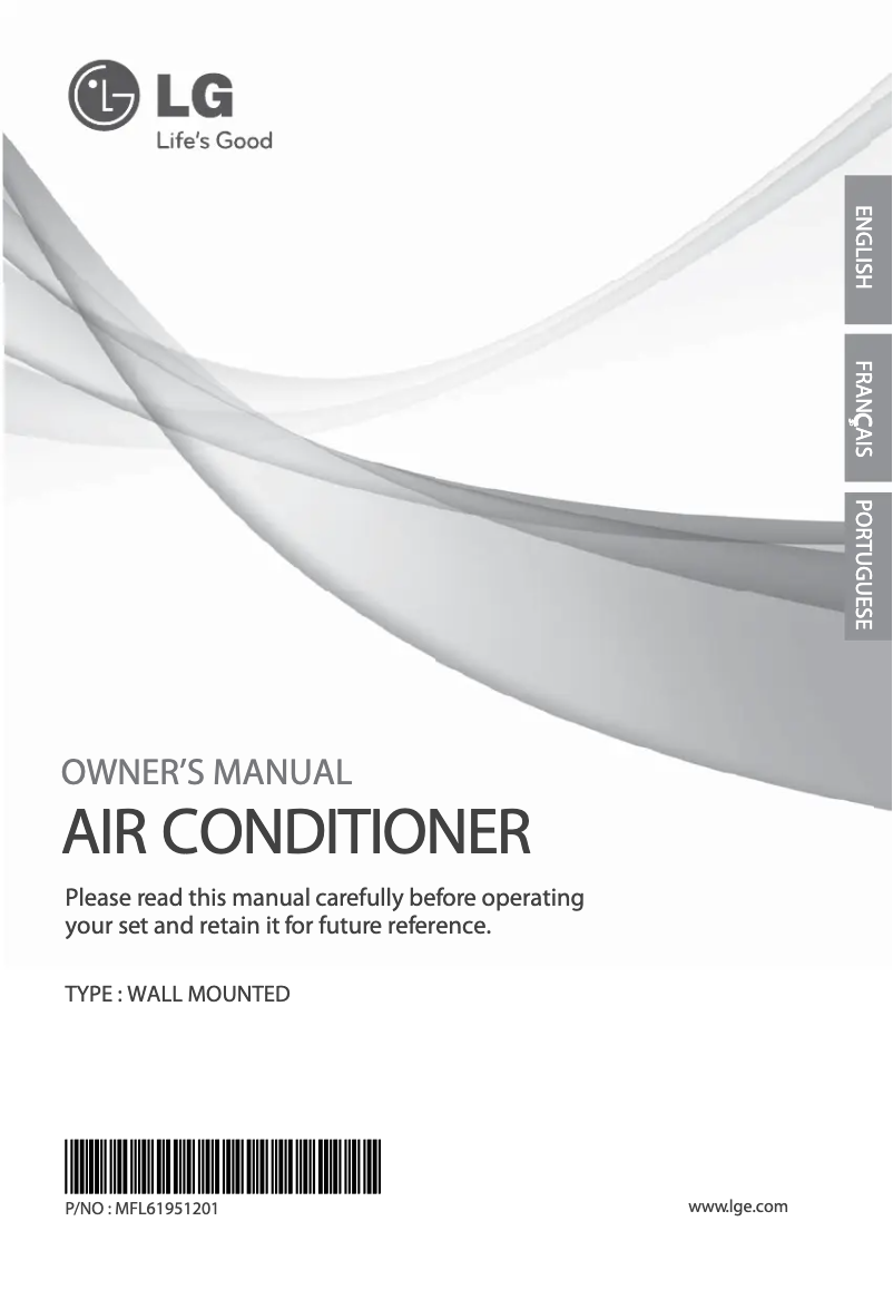 First page image of the manual for HSNC0964NA0