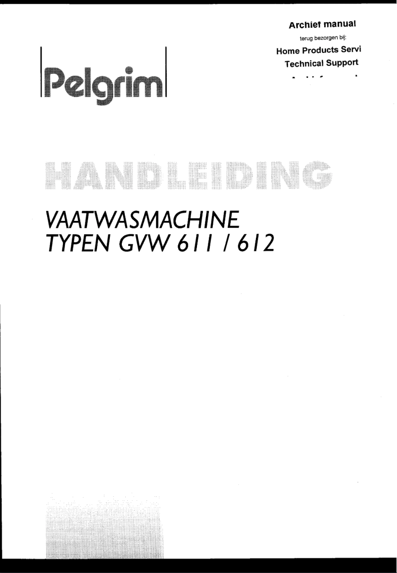 First page image of the manual for GVW612