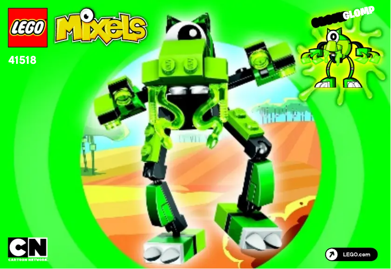 First page image of the manual for Mixels 41518