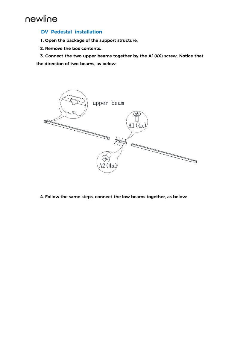 First page image of the manual for DV-12023H