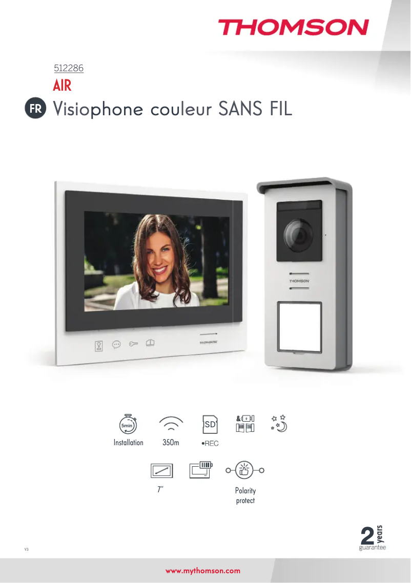 First page image of the manual for 512286