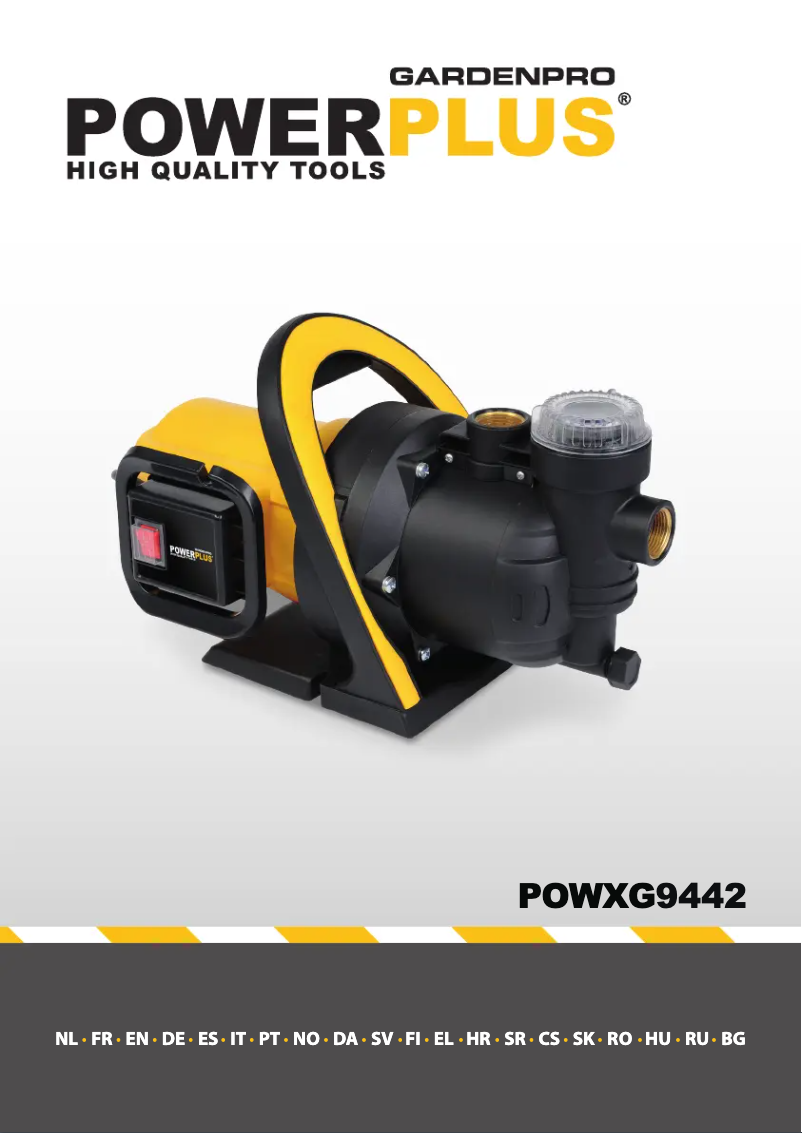 Page 1 of the manual User Manual PowerPlus POWXG9442