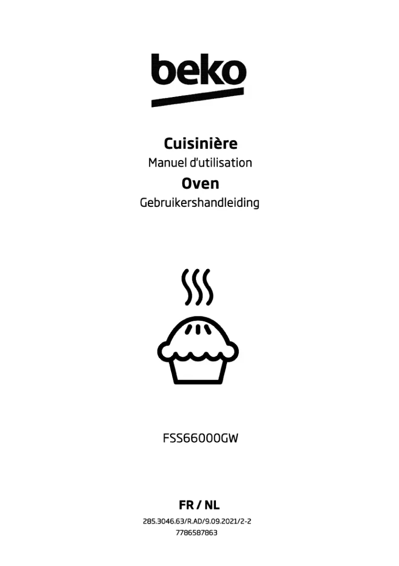 First page image of the manual for FSS66000GW