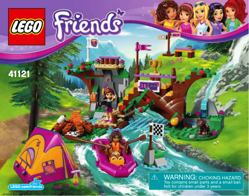 Page 1 of the manual User Manual Lego Friends 41121