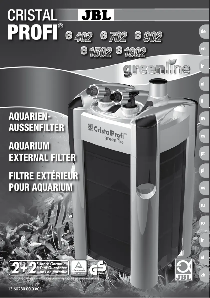 Image de la première page du manuel de l'appareil Cristalprofi e702